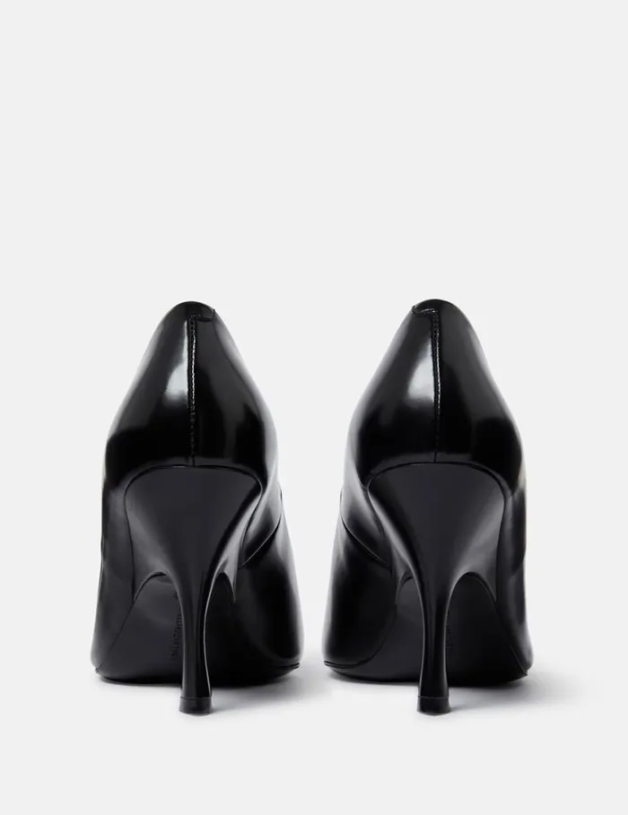 Women Elsa PointedToe Pump Pitch Black Stella McCartney Heels Women Elsa PointedToe Pump Pitch Black Stella McCartney Heels