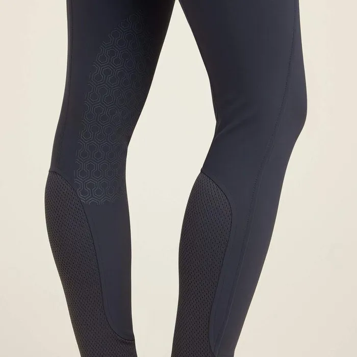 Women English Riding Ariat Tri Factor Lumina Grip Knee Patch Breech Ebony Women English Riding Ariat Tri Factor Lumina Grip Knee Patch Breech Ebony