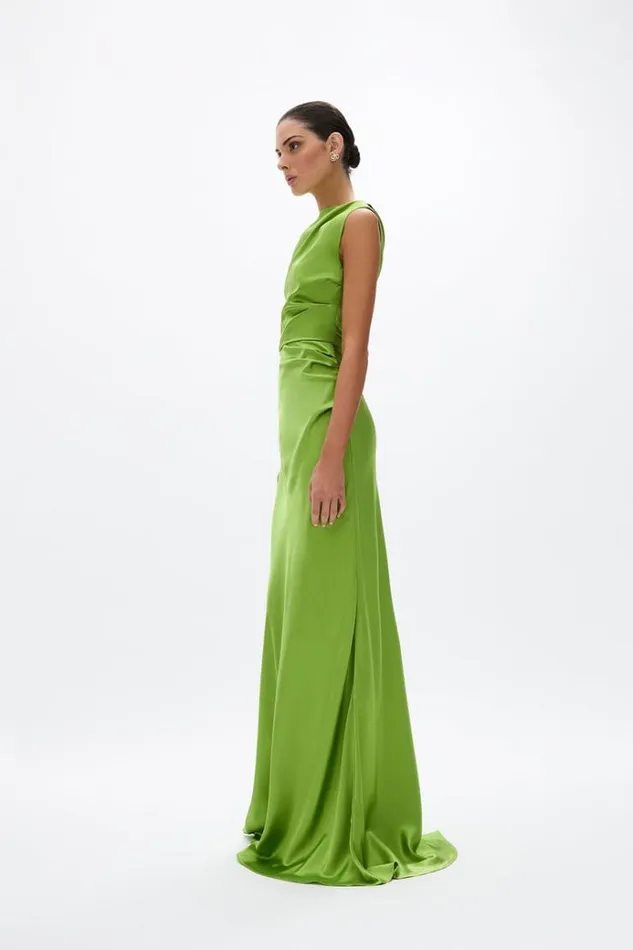 Women Evening Dresses Rachel Gilbert Mabel Gown Greenery Women Evening Dresses Rachel Gilbert Mabel Gown Greenery