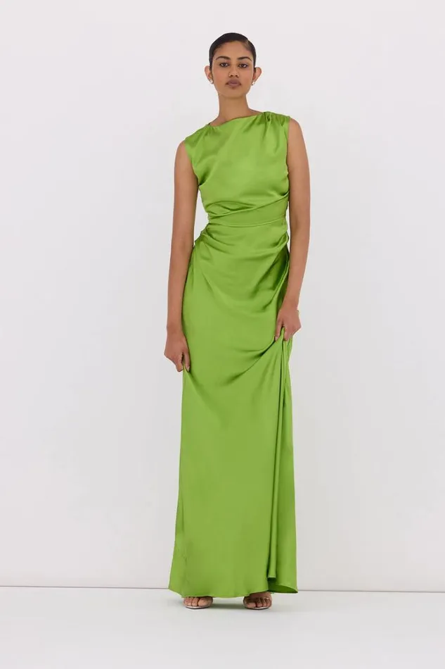 Women Evening Dresses Rachel Gilbert Mabel Gown Greenery Women Evening Dresses Rachel Gilbert Mabel Gown Greenery