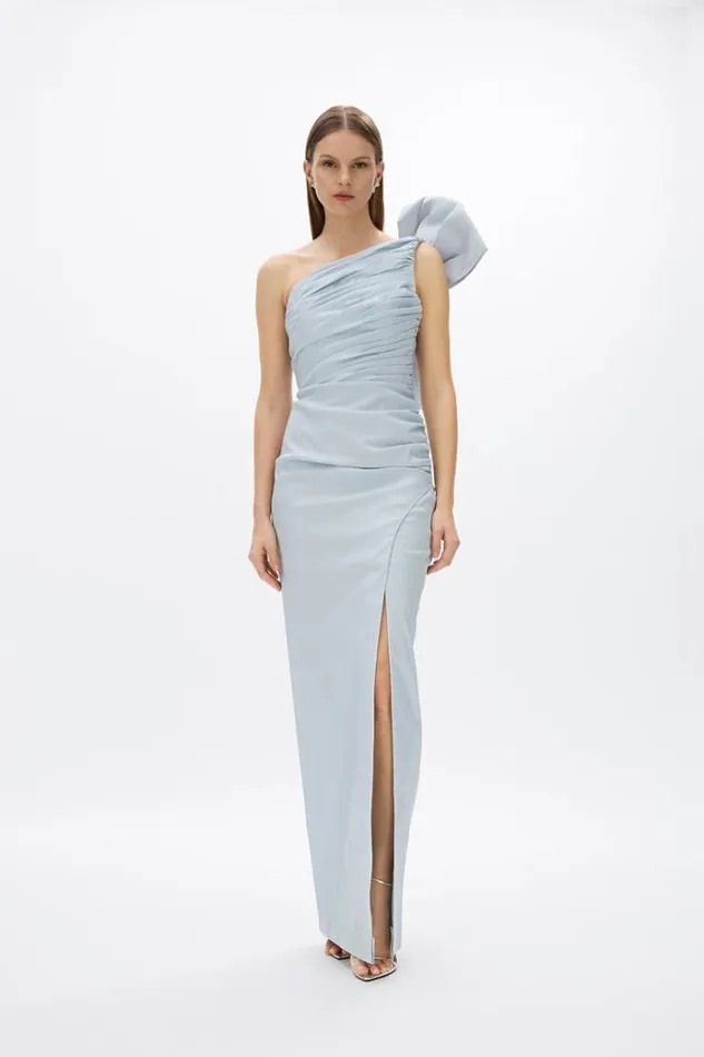 Women Evening Dresses Rachel Gilbert Olive Gown In Ice