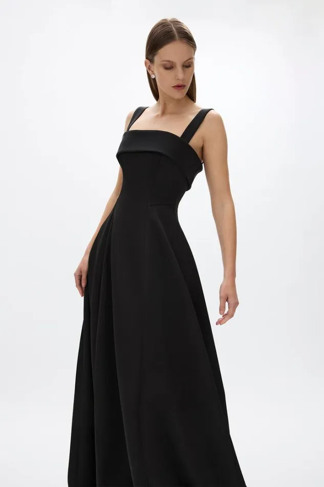 Women Evening Dresses Rachel Gilbert Serra Gown Black