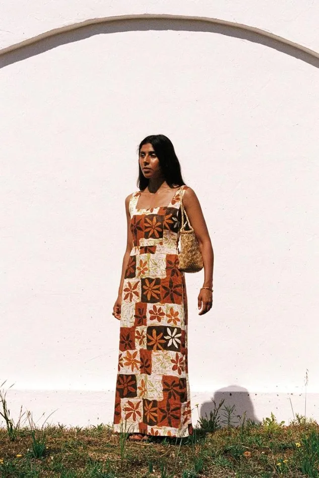 Women Faithfull The Brand Dresses Azalea Midi Dress Tobago Floral