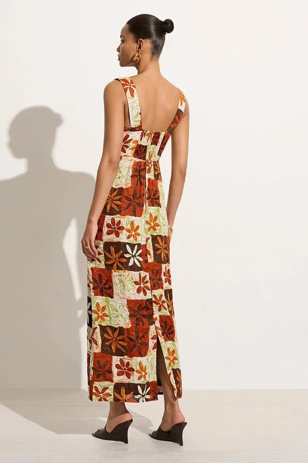 Women Faithfull The Brand Dresses Azalea Midi Dress Tobago Floral