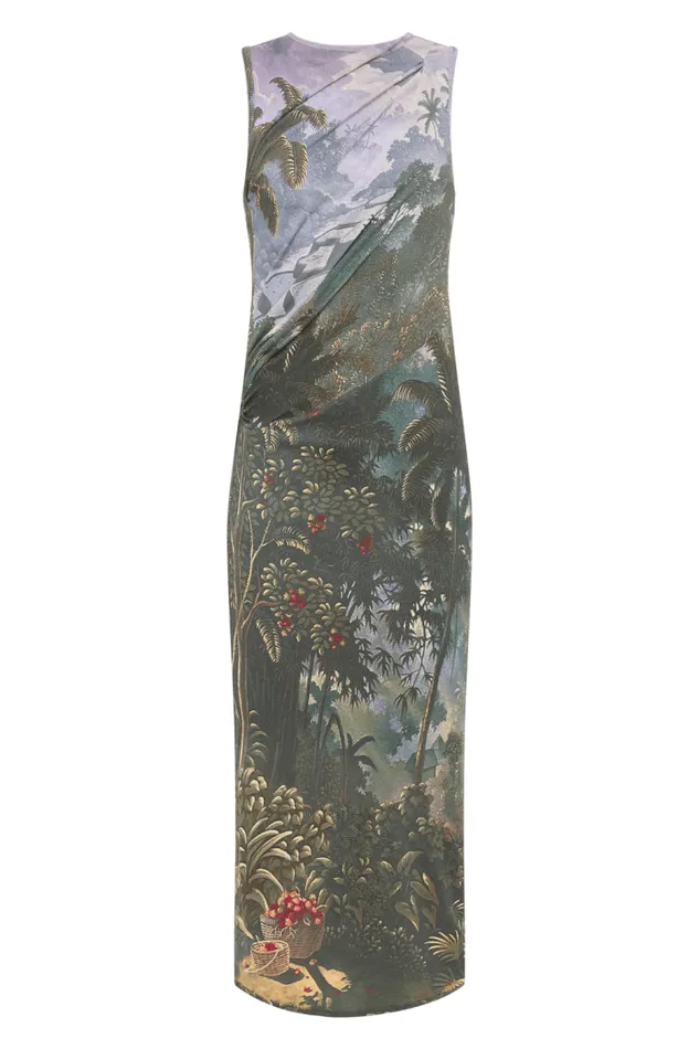 Women Faithfull The Brand Dresses Loire Dress Balinese Landscape