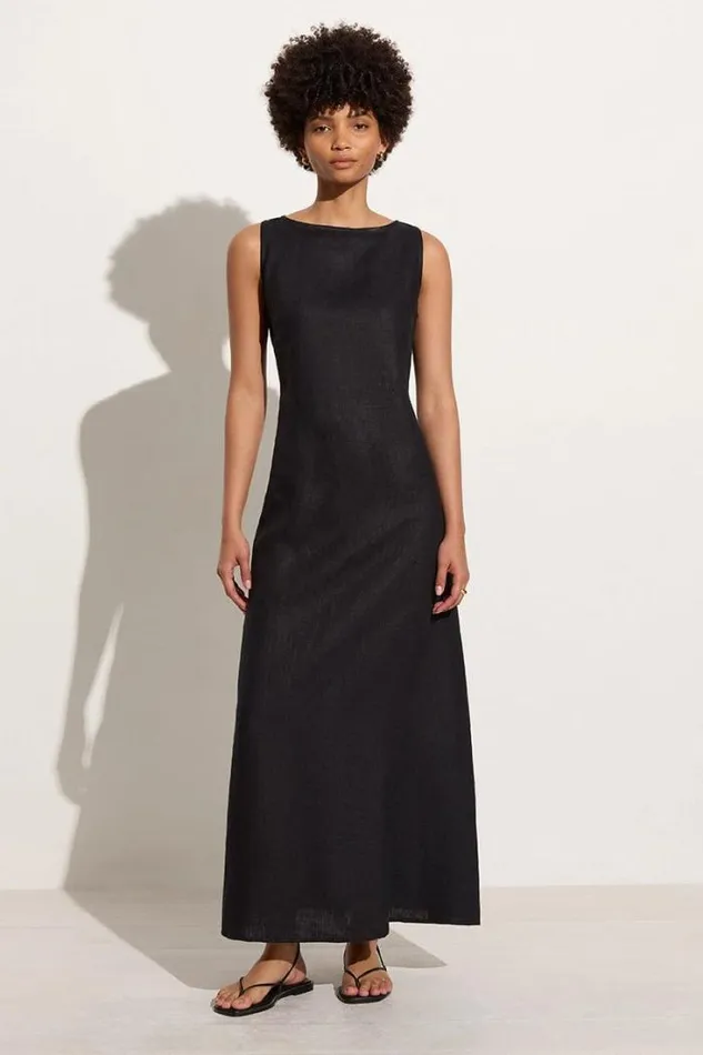 Women Faithfull The Brand Dresses Nahna Maxi Dress Black