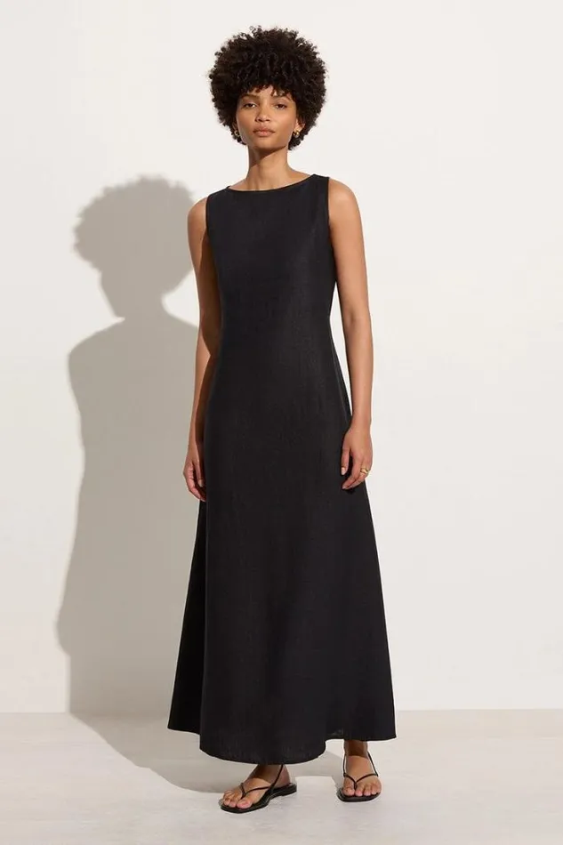 Women Faithfull The Brand Dresses Nahna Maxi Dress Black