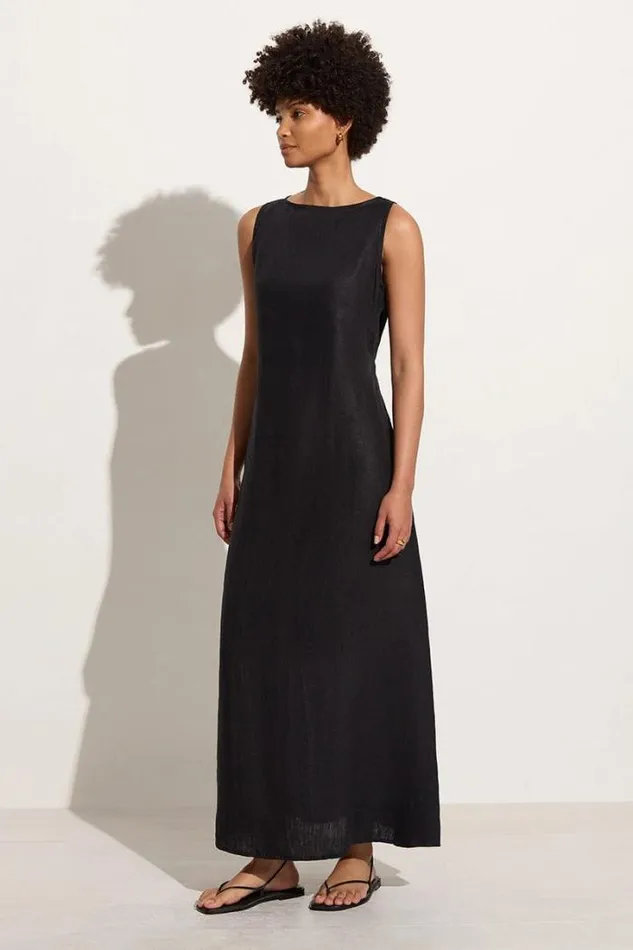 Women Faithfull The Brand Dresses Nahna Maxi Dress Black