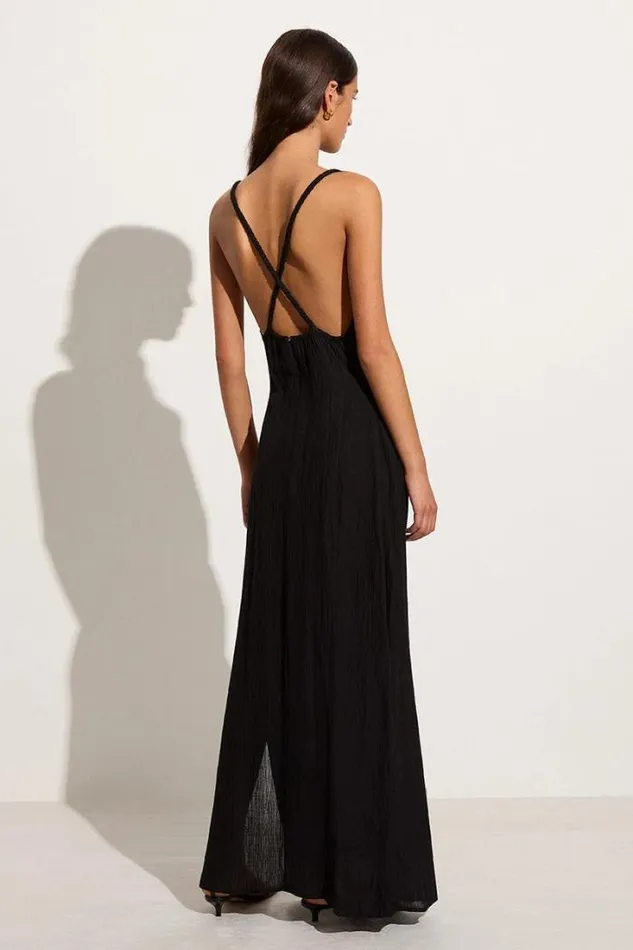 Women Faithfull The Brand Dresses Palermo Maxi Dress Black