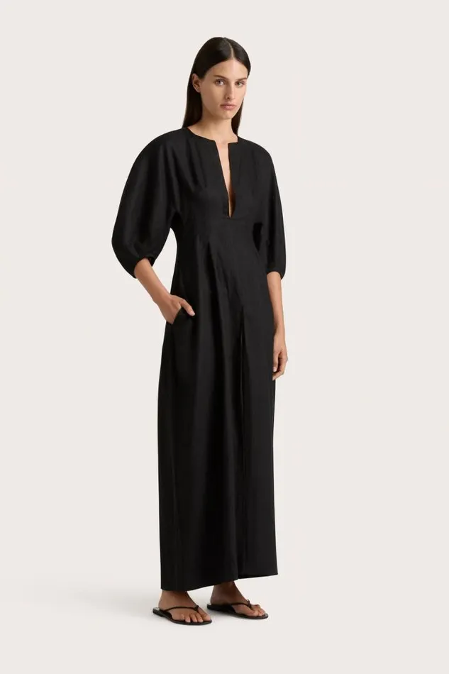 Women Faithfull The Brand Dresses Soleil Maxi Dress Black