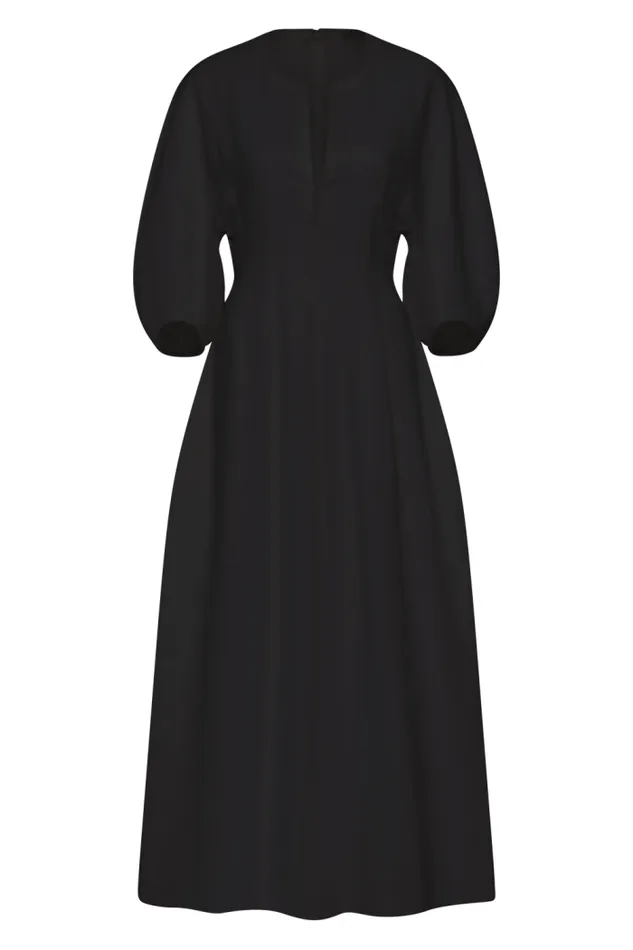 Women Faithfull The Brand Dresses Soleil Maxi Dress Black