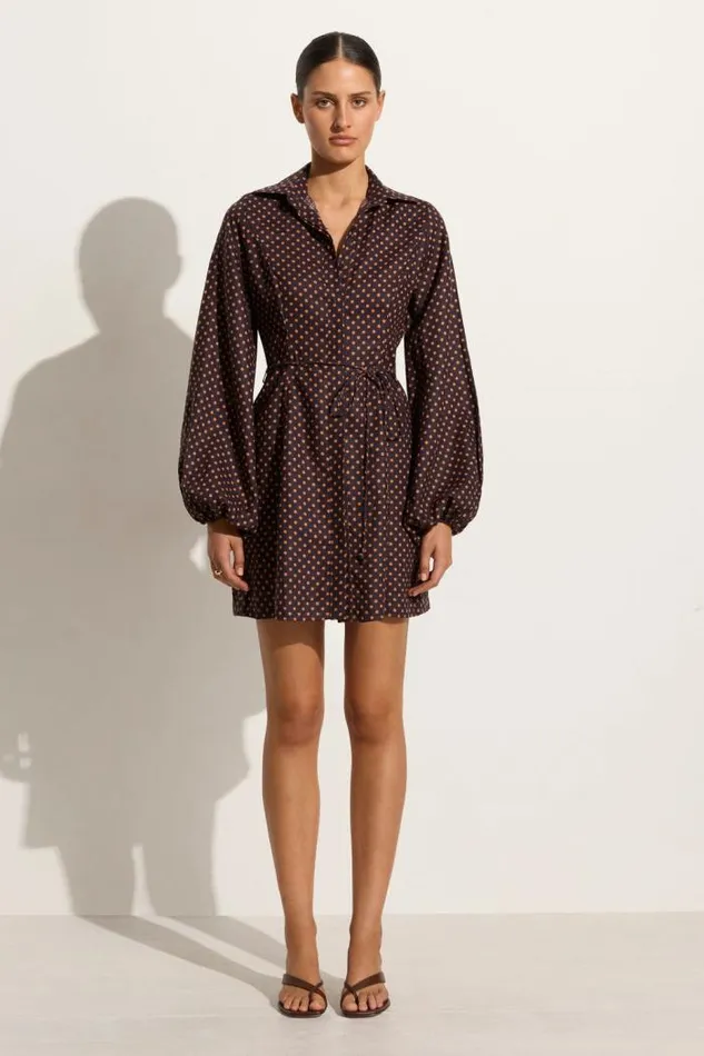 Women Faithfull The Brand Mini Dresses Rae Mini Dress Ludovica Polka Dot