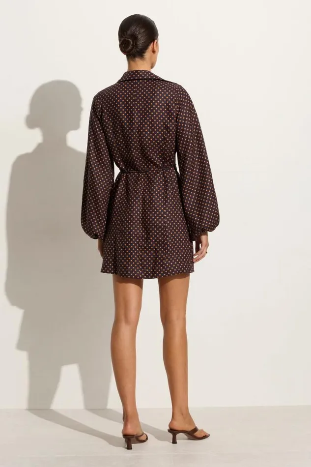 Women Faithfull The Brand Mini Dresses Rae Mini Dress Ludovica Polka Dot