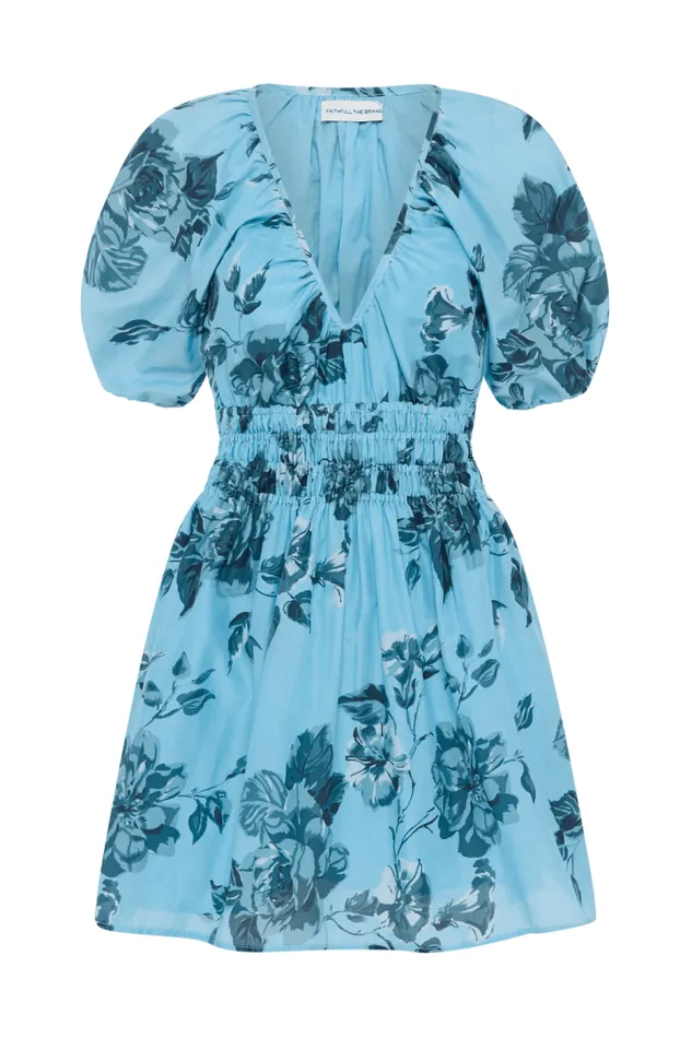 Women Faithfull The Brand Mini Dresses Salone Mini Dress Cierra Floral