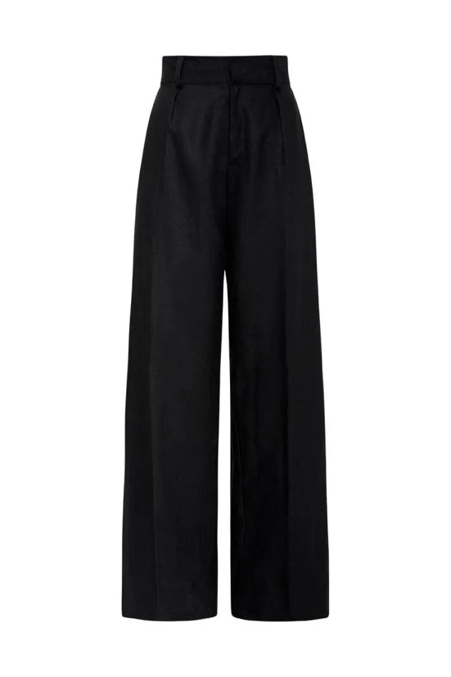Women Faithfull The Brand Pants Ida Pant Black