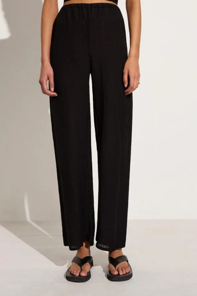 Women Faithfull The Brand Pants Melia Pant Black