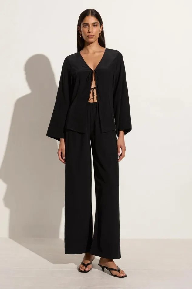 Women Faithfull The Brand Pants Monforte Pant Black