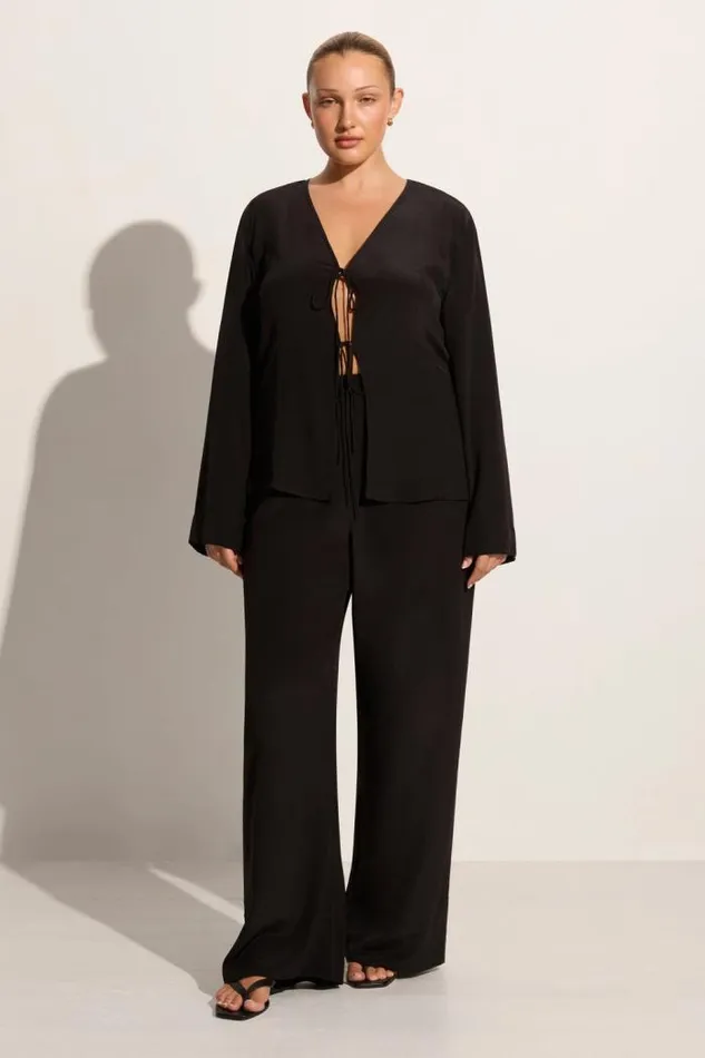 Women Faithfull The Brand Pants Monforte Pant Black