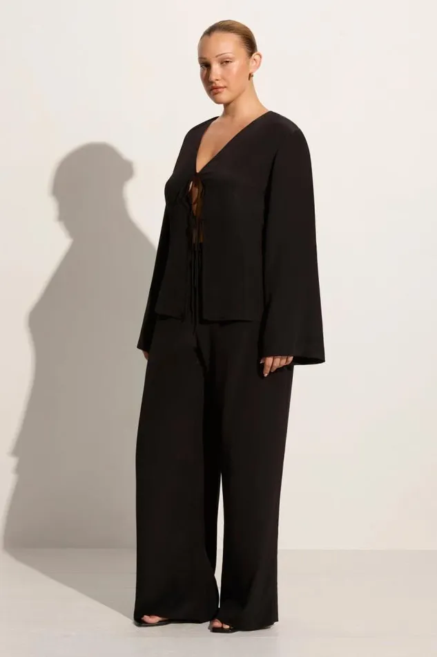 Women Faithfull The Brand Pants Monforte Pant Black
