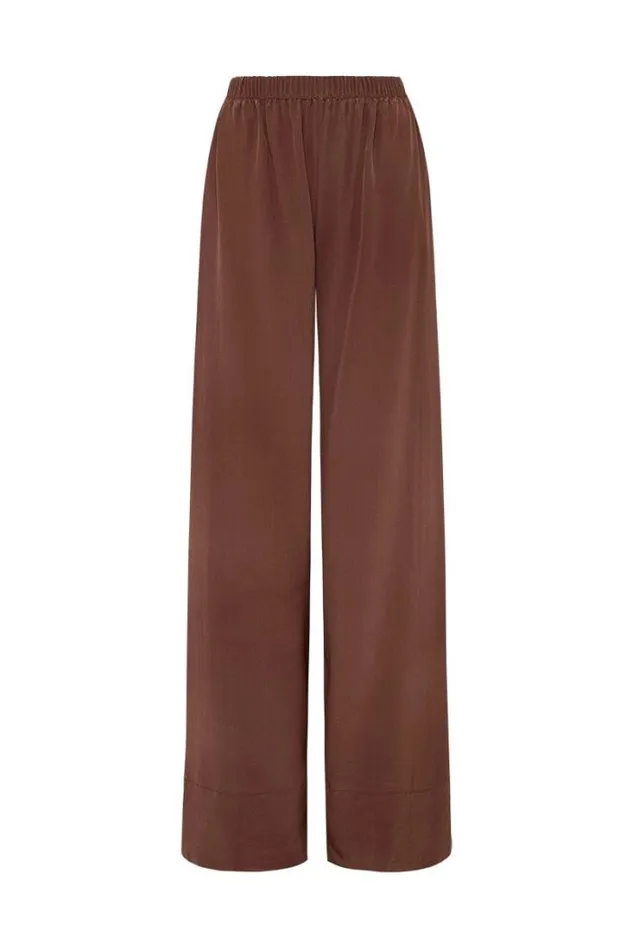 Women Faithfull The Brand Pants Monforte Pant Tobacco