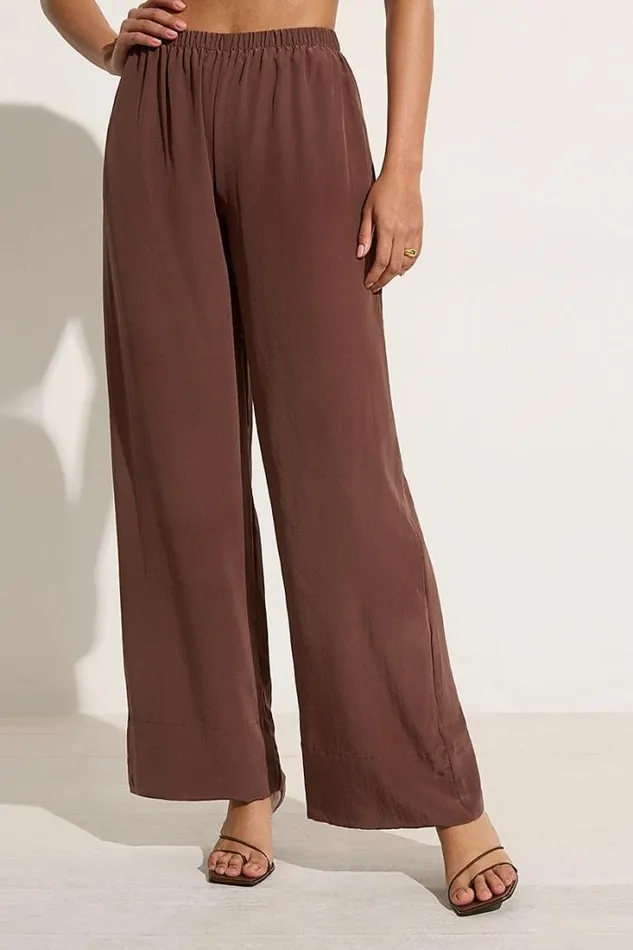 Women Faithfull The Brand Pants Monforte Pant Tobacco