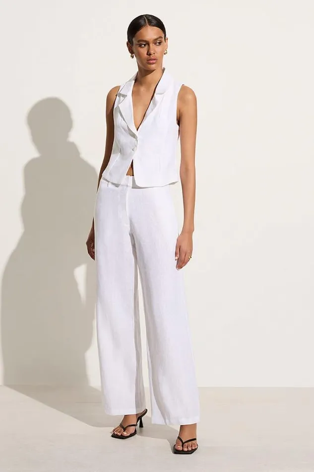 Women Faithfull The Brand Pants Rossio Pant White