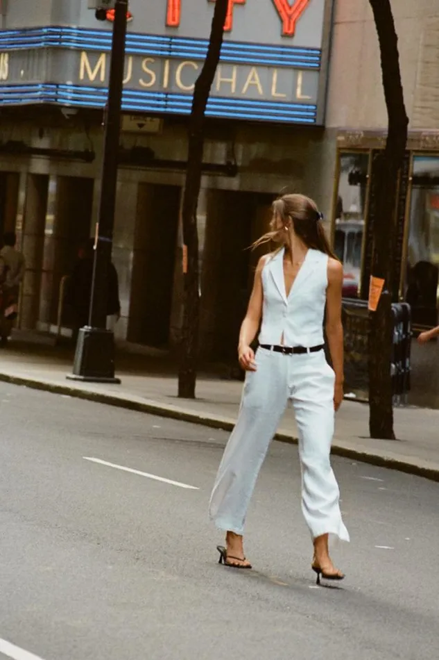 Women Faithfull The Brand Pants Rossio Pant White