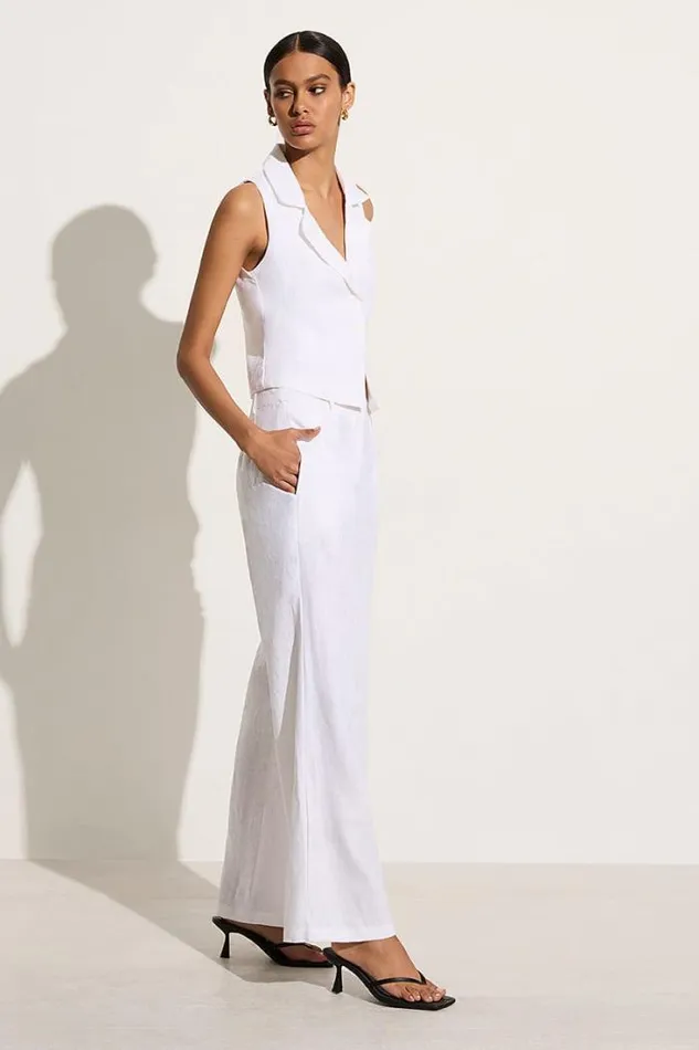 Women Faithfull The Brand Pants Rossio Pant White