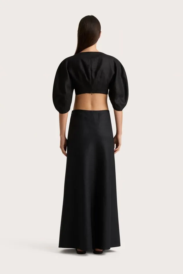 Women Faithfull The Brand Skirts and Shorts Antibes Maxi Skirt Black