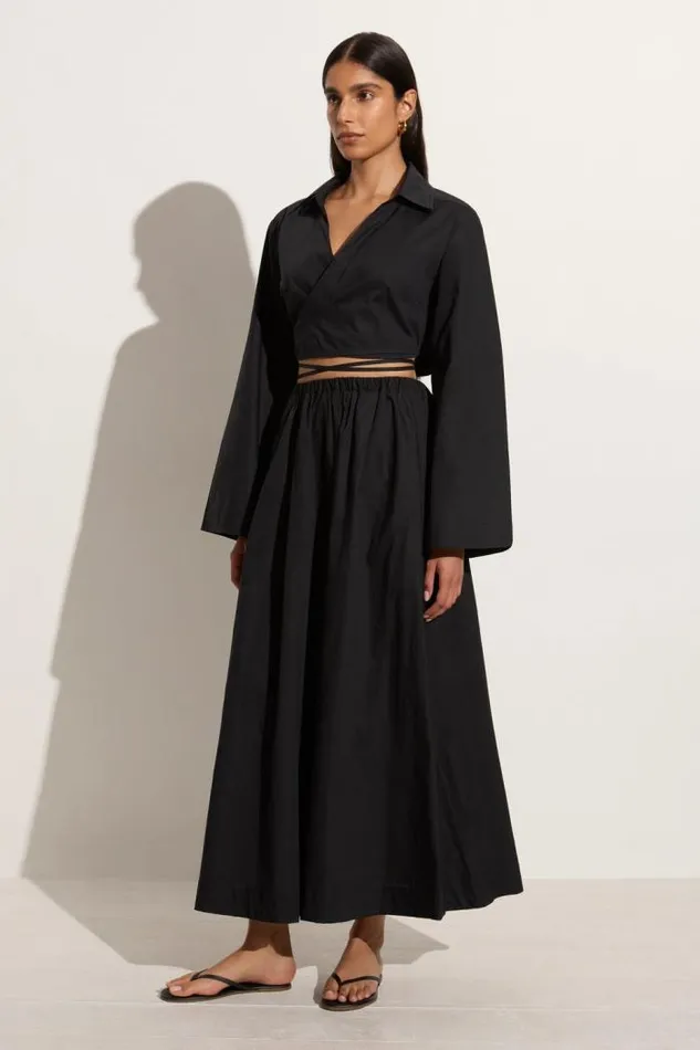 Women Faithfull The Brand Skirts and Shorts Scanno Skirt Black