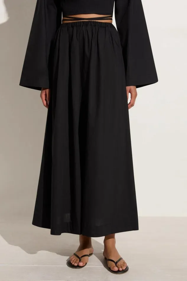 Women Faithfull The Brand Skirts and Shorts Scanno Skirt Black