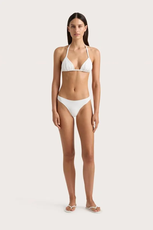 Women Faithfull The Brand Swim Bebe Bikini Bottom White