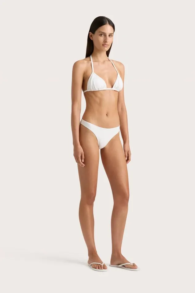 Women Faithfull The Brand Swim Bebe Bikini Bottom White