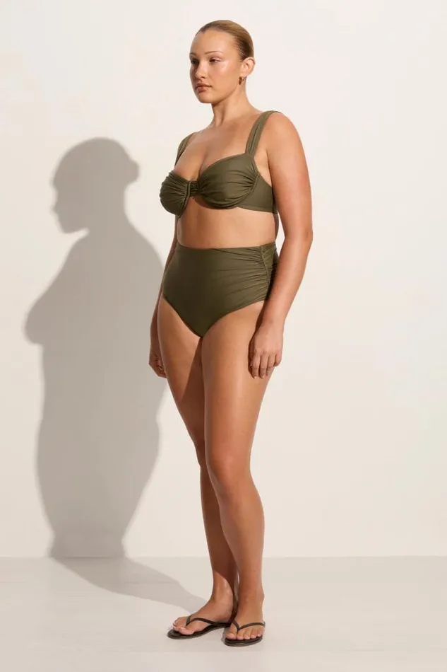 Women Faithfull The Brand Swim Bianca Bikini Bottoms Khaki