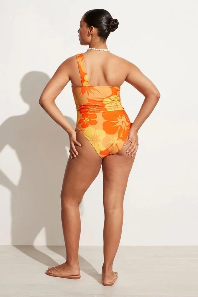 Women Faithfull The Brand Swim Motu Uta One Piece Surfs Up Floral Print 8211 Final Sale