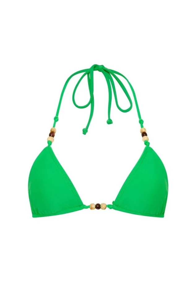 Women Faithfull The Brand Swim San Marco Bikini Top Verde