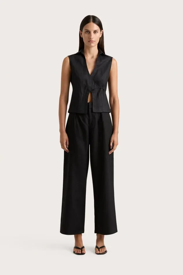 Women Faithfull The Brand Tops Antibes Shirt Black
