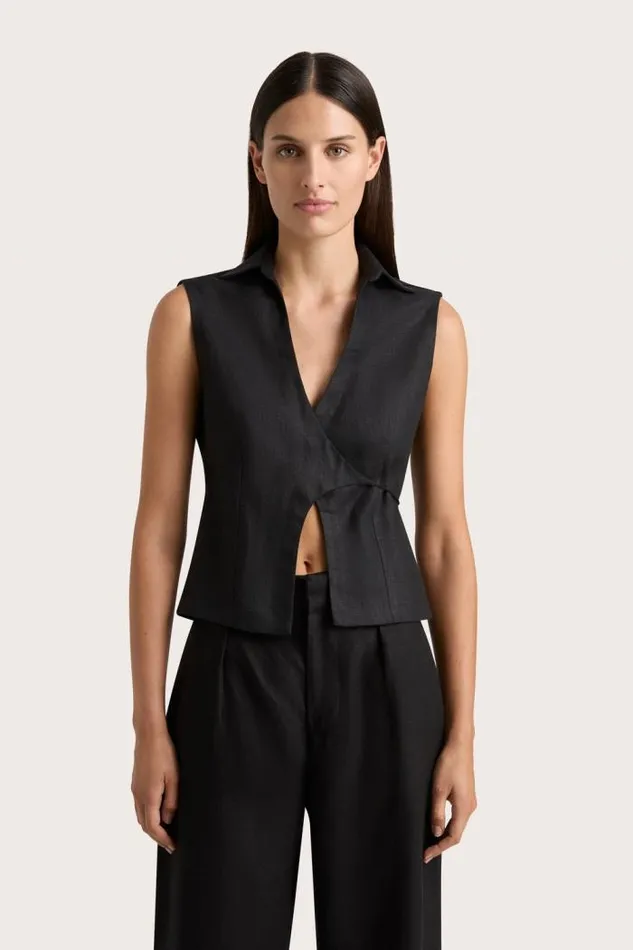 Women Faithfull The Brand Tops Antibes Shirt Black