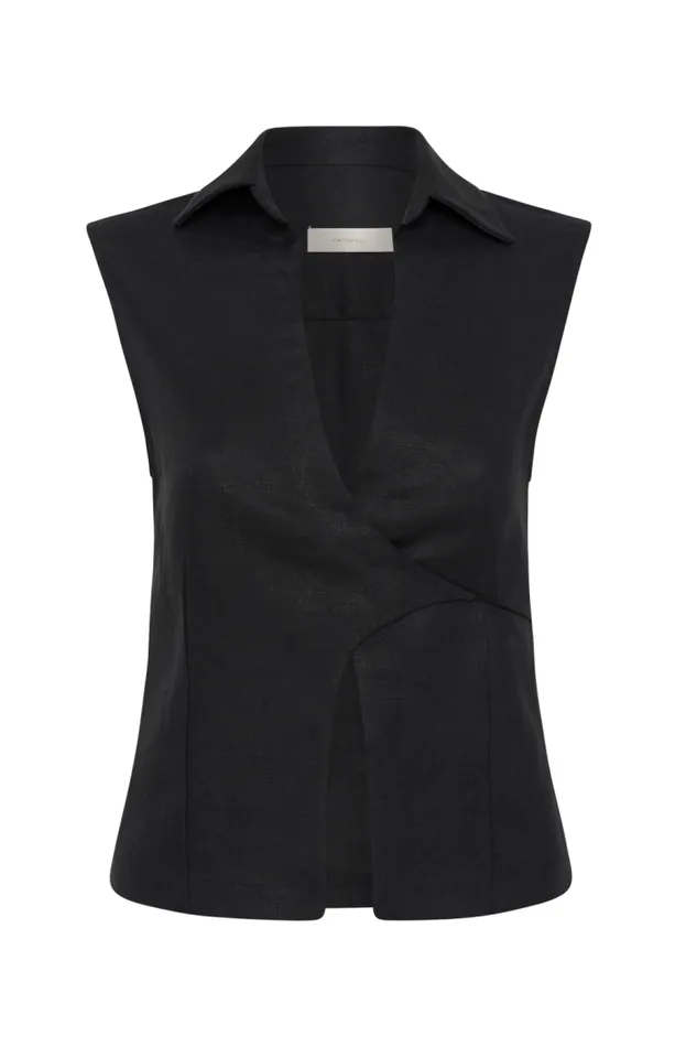 Women Faithfull The Brand Tops Antibes Shirt Black