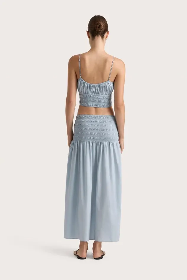 Women Faithfull The Brand Tops Baia Top Sky Blue