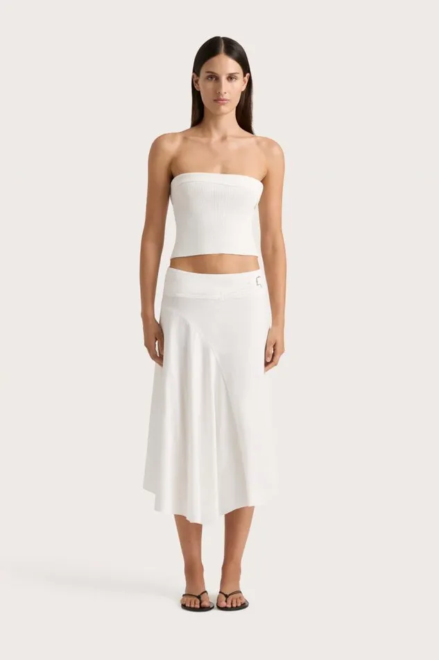 Women Faithfull The Brand Tops Ciele Top Azalea White