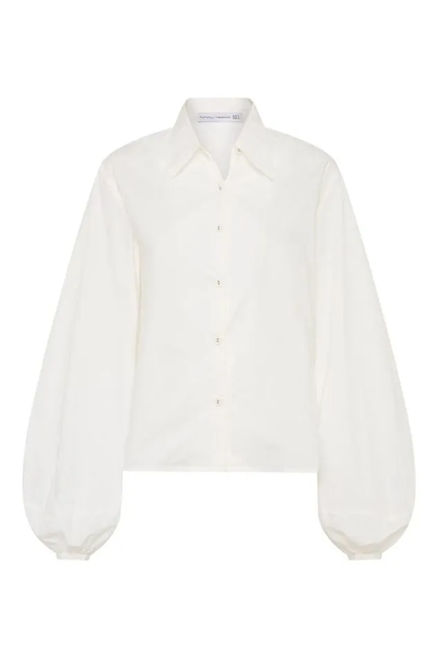 Women Faithfull The Brand Tops Managua Shirt White