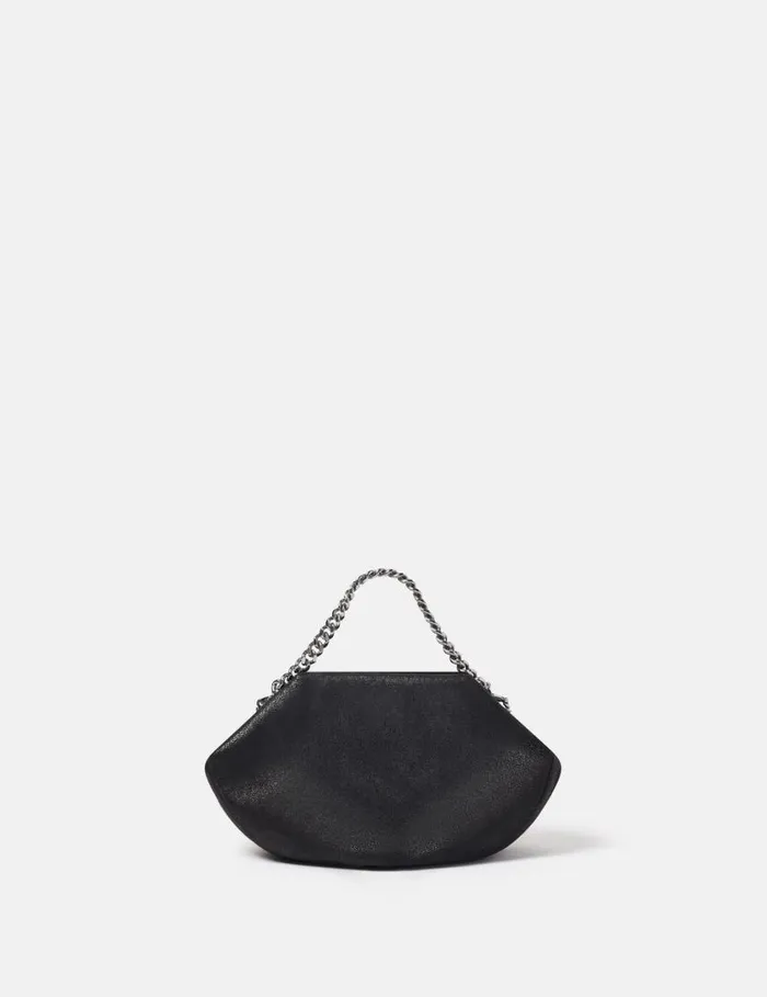Women Falabella Double Chain Shoulder Bag Midnight Black Stella McCartney Mini Bags And Clutches Women Falabella Double Chain Shoulder Bag Midnight Black Stella McCartney Mini Bags And Clutches