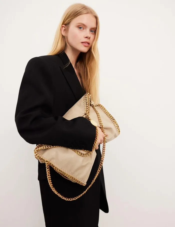 Women Falabella FoldOver Tote Bag Butter Cream Stella McCartney TopHandle Bags Women Falabella FoldOver Tote Bag Butter Cream Stella McCartney TopHandle Bags