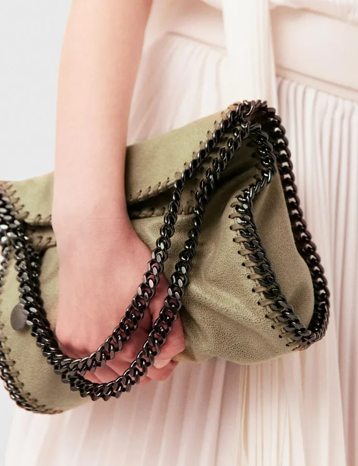 Women Falabella Mini Tote Bag Clotted Cream Stella McCartney Mini Bags And Clutches Women Falabella Mini Tote Bag Clotted Cream Stella McCartney Mini Bags And Clutches
