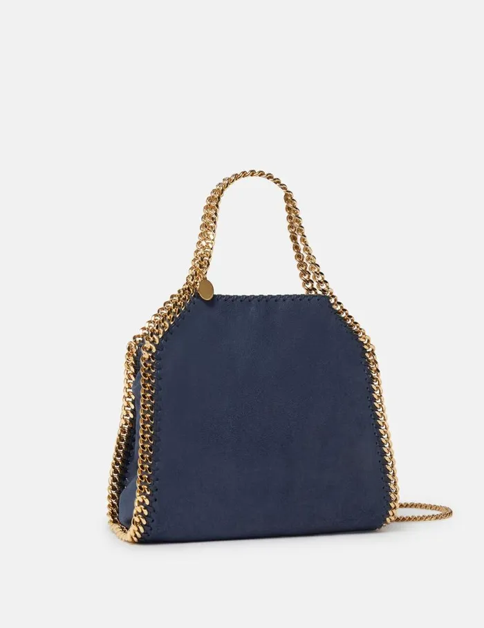 Women Falabella Mini Tote Bag Indigo Moon Stella McCartney Crossbody Bags Women Falabella Mini Tote Bag Indigo Moon Stella McCartney Crossbody Bags