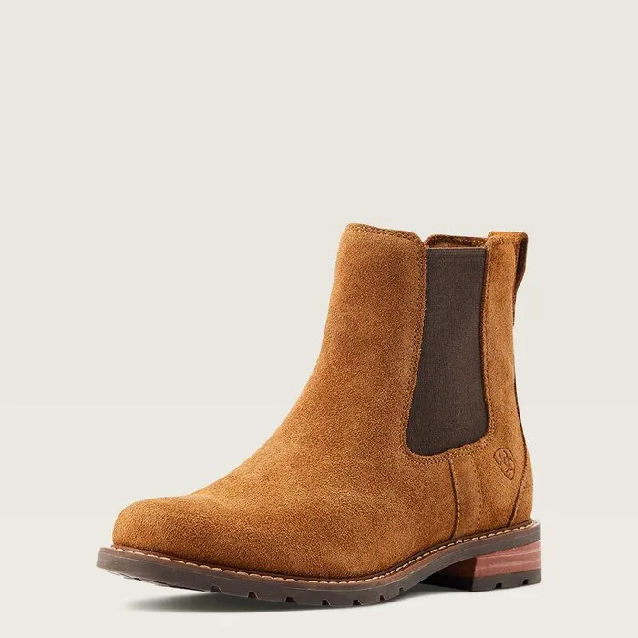 Women Fashion Boots Ariat Wexford Chelsea Boot Chestnut