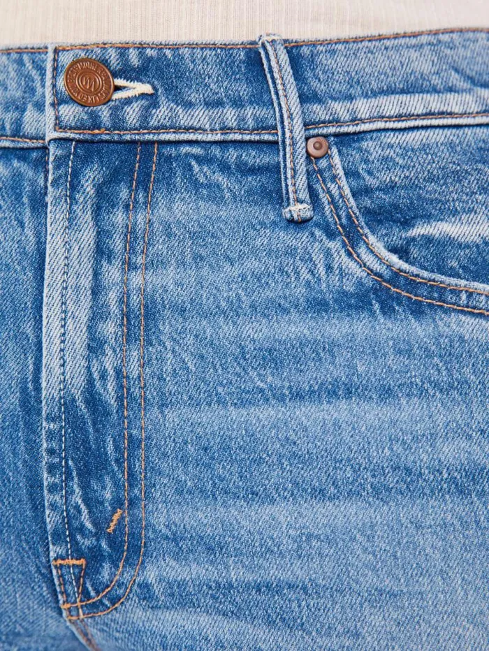 Women Flare Mother Denim The Outsider Sneak Blue medium