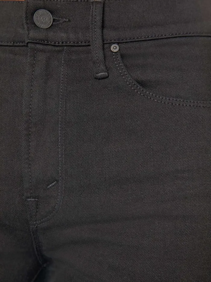 Women Flare Mother Denim The Twister Sneak Black
