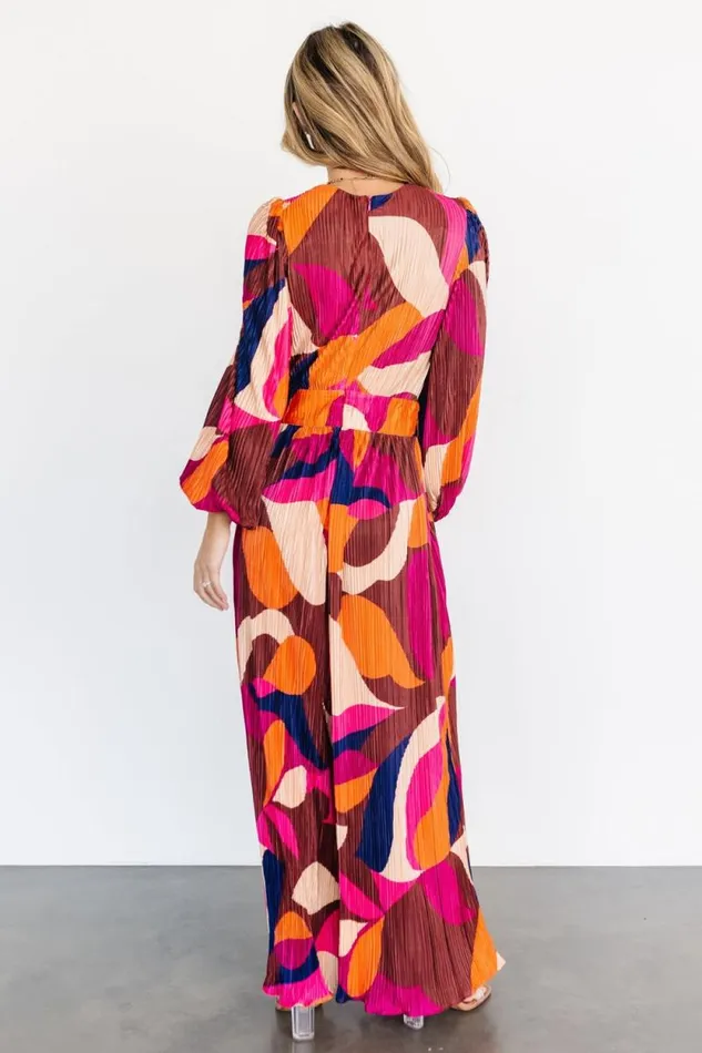 Women Fran Pleated Jumpsuit Multi Baltic Born Jumpsuits and Rompers